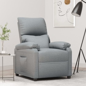 Light gray fabric recliner by , Armchairs - Ref: Foro24-344903, Price: 176,83 €, Discount: %