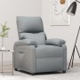 Sillón reclinable de tela gris claro de , Sillones - Ref: Foro24-344903, Precio: 177,93 €, Descuento: %