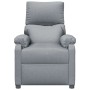 Sillón reclinable de tela gris claro de , Sillones - Ref: Foro24-344903, Precio: 177,93 €, Descuento: %