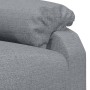 Sillón reclinable de tela gris claro de , Sillones - Ref: Foro24-344903, Precio: 177,93 €, Descuento: %