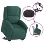 Sillón eléctrico reclinable elevable de terciopelo verde oscuro de , Sillones - Ref: Foro24-3204324, Precio: 318,35 €, Descue...