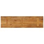 Rectangular solid mango wood table top 100x20x2.5 cm by , Table tops - Ref: Foro24-371556, Price: 31,48 €, Discount: %