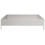 Stainless steel planter 100x100x26 cm by , Pots and planters - Ref: Foro24-851021, Price: 68,28 €, Discount: %