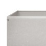 Stainless steel planter 100x100x25 cm by , Pots and planters - Ref: Foro24-851035, Price: 96,73 €, Discount: %