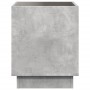 Bedside table with Infinity LED gray concrete 50x50x50 cm by , Nightstands - Ref: Foro24-3284087, Price: 103,04 €, Discount: %