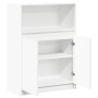 LED sideboard in white engineered wood 72x34x100 cm by , Sideboards - Ref: Foro24-852159, Price: 93,86 €, Discount: %