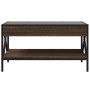 Coffee table with Infinity LED brown oak 70x50x38 cm by , Coffee table - Ref: Foro24-847706, Price: 109,09 €, Discount: %