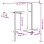 Wall shelf 2 units engineered wood gray Sonoma 50x12x50cm by , Shelves and shelves - Ref: Foro24-853259, Price: 24,51 €, Disc...