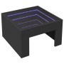 Mitteltisch mit Infinity LED Schwarz 50x50x30 cm von , Couchtisch - Ref: Foro24-847603, Preis: 84,99 €, Rabatt: %