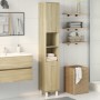 Armario de baño madera ingeniería roble Sonoma 30,5x30x179 cm de , Muebles de baño - Ref: Foro24-849631, Precio: 82,10 €, Des...