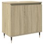 Engineered wood bathroom cabinet in Sonoma oak, 58x33x60 cm. by , Bathroom furniture - Ref: Foro24-849673, Price: 61,11 €, Di...