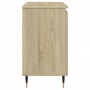 Engineered wood bathroom cabinet in Sonoma oak, 58x33x60 cm. by , Bathroom furniture - Ref: Foro24-849673, Price: 61,11 €, Di...