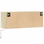 Mueble de TV de pared con luces LED roble Sonoma 100x31x35 cm de , Muebles TV - Ref: Foro24-852364, Precio: 75,90 €, Descuent...