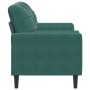 2-seater sofa with dark green velvet cushions, 140 cm by , Sofas - Ref: Foro24-3278221, Price: 236,69 €, Discount: %