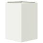 Hexagonal planters 2 units white steel 46x40x45 cm by , Pots and planters - Ref: Foro24-851111, Price: 75,99 €, Discount: %