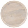 Mesa auxiliar de madera maciza de mango Ø60x75 cm de , Mesas auxiliares - Ref: Foro24-320598, Precio: 200,55 €, Descuento: %