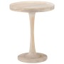 Mesa auxiliar de madera maciza de mango Ø60x75 cm de , Mesas auxiliares - Ref: Foro24-320598, Precio: 200,55 €, Descuento: %