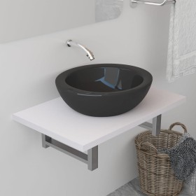 White bathroom cabinet 60x40x16.3 cm by , Bathroom furniture - Ref: Foro24-283808, Price: 44,73 €, Discount: %