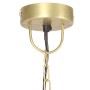 Round vintage hanging lamp 25 W brass 31 cm E27 by , Lamps - Ref: Foro24-320547, Price: 46,49 €, Discount: %