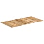 Tablero para mesa madera de mango rugosa 120x60x (1,5-1,6) cm de , Tableros para mesas - Ref: Foro24-328336, Precio: 86,32 €,...