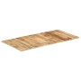 Tischplatte aus grobem Mangoholz 120x60x (1,5-1,6) cm von , Tischplatten - Ref: Foro24-328336, Preis: 86,25 €, Rabatt: %