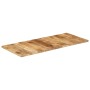 Tischplatte aus grobem Mangoholz 140x60x(2,5-2,7) cm von , Tischplatten - Ref: Foro24-328348, Preis: 145,36 €, Rabatt: %