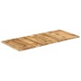 Tischplatte aus grobem Mangoholz 140x60x(2,5-2,7) cm von , Tischplatten - Ref: Foro24-328348, Preis: 145,36 €, Rabatt: %