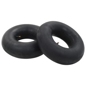 Inner tubes for wheelbarrow 2 units rubber 15x6.00-6 by , Forklift parts - Ref: Foro24-145270, Price: 18,72 €, Discount: %