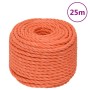 Cuerda de trabajo polipropileno naranja 20 mm 25 m de , Sogas y cuerdas metálicas - Ref: Foro24-152951, Precio: 32,85 €, Desc...