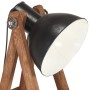 Floor lamp 3 pieces solid mango wood black E27 by , Lamps - Ref: Foro24-320593, Price: 212,99 €, Discount: %