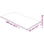 Superficie de mesa vidrio templado transparente 50x100 cm de , Tableros para mesas - Ref: Foro24-345074, Precio: 38,85 €, Des...