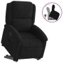 Black velvet reclining and lift chair by , Armchairs - Ref: Foro24-3204306, Price: 278,61 €, Discount: %