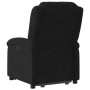 Black velvet reclining and lift chair by , Armchairs - Ref: Foro24-3204306, Price: 278,61 €, Discount: %