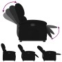 Black velvet reclining and lift chair by , Armchairs - Ref: Foro24-3204306, Price: 278,61 €, Discount: %