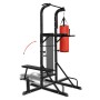 Weight training machine with bench and punching bag by vidaXL, Weight lifting machines - Ref: Foro24-90667, Price: 311,95 €, ...