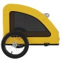 Remolque de bicicleta mascotas hierro tela Oxford amarillo de , Cochecitos para mascotas - Ref: Foro24-93959, Precio: 102,99 ...