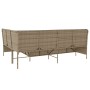 L-förmiges Gartensofa mit beigen Kissen aus synthetischem Rattan. von , Outdoor-Sofas - Ref: Foro24-369003, Preis: 348,48 €, ...