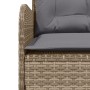 L-förmiges Gartensofa mit beigen Kissen aus synthetischem Rattan. von , Outdoor-Sofas - Ref: Foro24-369003, Preis: 348,48 €, ...