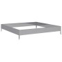 Galvanized steel planter 100x100x18.5 cm by , Pots and planters - Ref: Foro24-851015, Price: 40,37 €, Discount: %