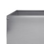 Galvanized steel planter 100x100x18.5 cm by , Pots and planters - Ref: Foro24-851015, Price: 40,37 €, Discount: %