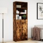 Sideboard with LED lighting, engineered smoked oak wood, 69x32.5x200 cm by , Sideboards - Ref: Foro24-3307909, Price: 167,66 ...