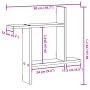 Wandregale 2 Stück aus geräucherter Eichen-Ingenieurholz 50x12x50cm. von , Regale und Regale - Ref: Foro24-853258, Preis: 25,...