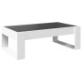 Coffee table with Infinity white LED 90x53x30 cm by , Coffee table - Ref: Foro24-847637, Price: 116,00 €, Discount: %