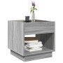 Mesa de centro con Infinity LED gris Sonoma 50x50x50 cm de , Mesas de centro - Ref: Foro24-847656, Precio: 106,48 €, Descuent...