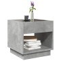 Coffee table with Infinity LED concrete gray 50x50x50 cm by , Coffee table - Ref: Foro24-847654, Price: 103,04 €, Discount: %