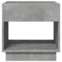 Coffee table with Infinity LED concrete gray 50x50x50 cm by , Coffee table - Ref: Foro24-847654, Price: 103,04 €, Discount: %