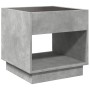 Coffee table with Infinity LED concrete gray 50x50x50 cm by , Coffee table - Ref: Foro24-847654, Price: 103,04 €, Discount: %