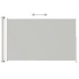 Einziehbare Seitenmarkise für Terrasse cremefarben 220x300 cm von vidaXL, Sonnenschirme - Ref: Foro24-313424, Preis: 96,64 €,...