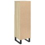 Armario de baño madera contrachapada roble Sonoma 30x30x100 cm de , Muebles de baño - Ref: Foro24-849672, Precio: 58,15 €, De...