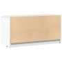 Mueble de TV con LED madera de ingeniería blanco 100x34x50 cm de , Muebles TV - Ref: Foro24-852208, Precio: 88,94 €, Descuent...